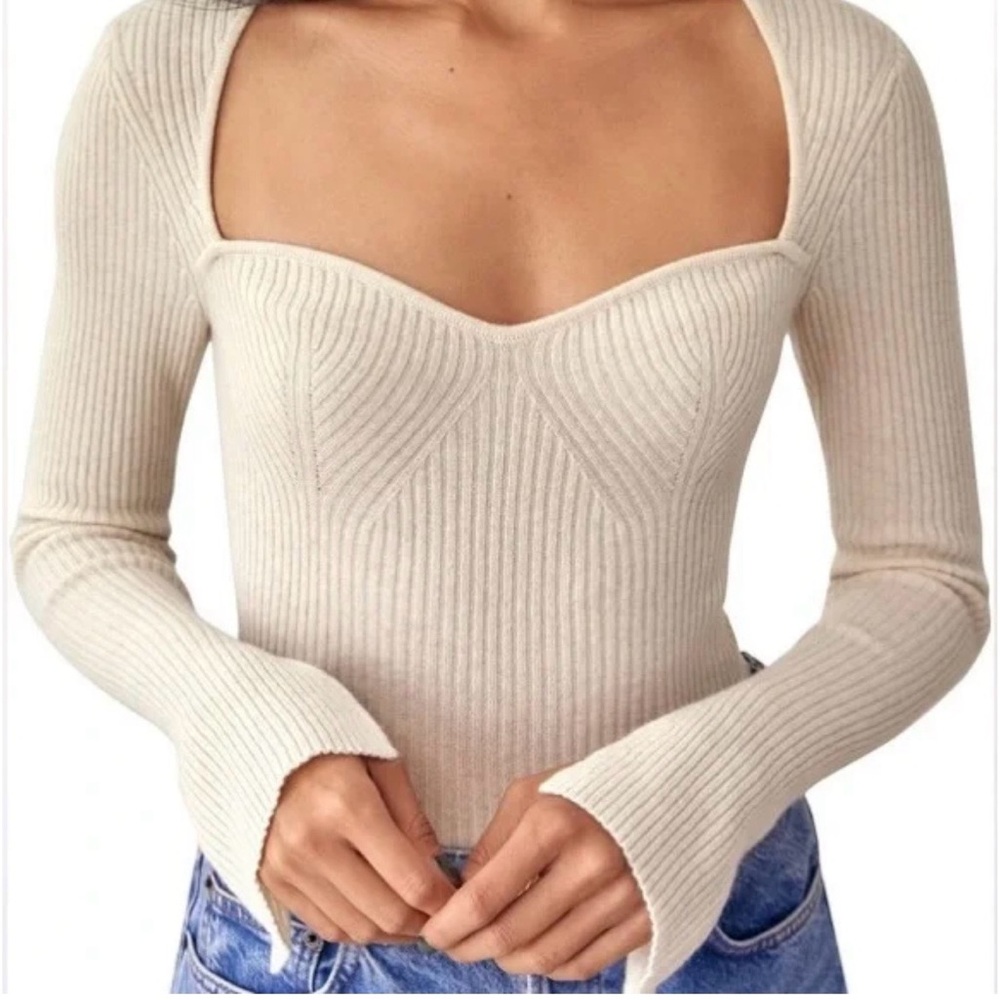Reformation Cashmere Glenna Sweater in XS 💕